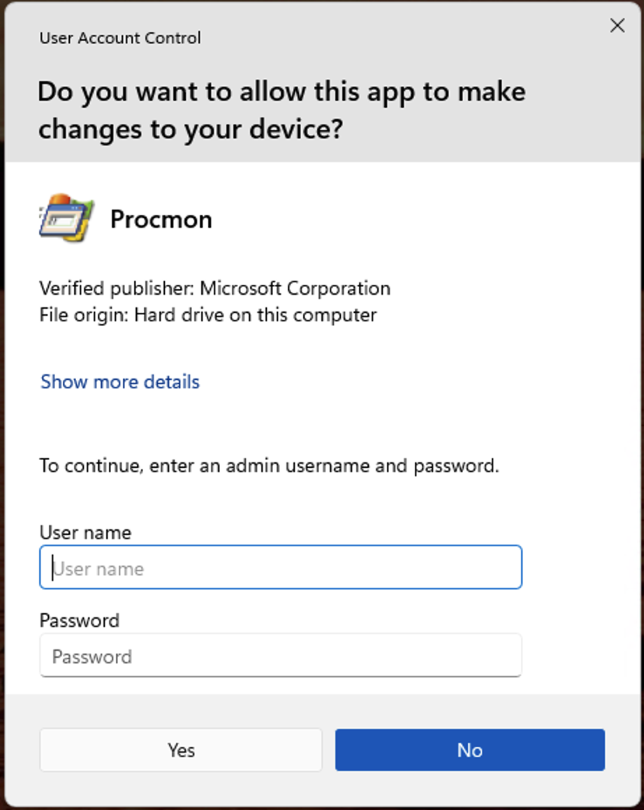 uac prompt